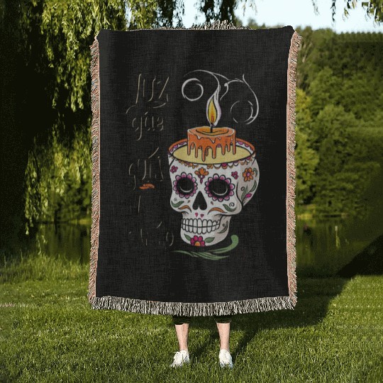 Day of the Dead Woven Blankets