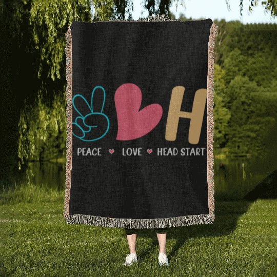 Head Start Crew School Teacher Woven Blankets