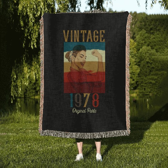 Vintage 1978 – Original Parts Woven Blankets