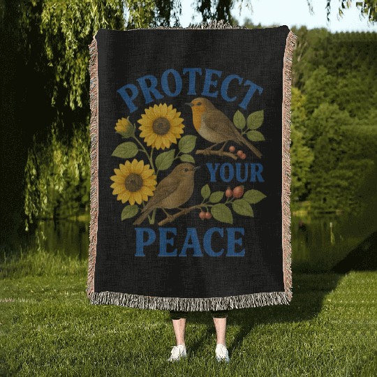 Unique Art Design for Creative Minds"Bold and Mode Woven Blankets