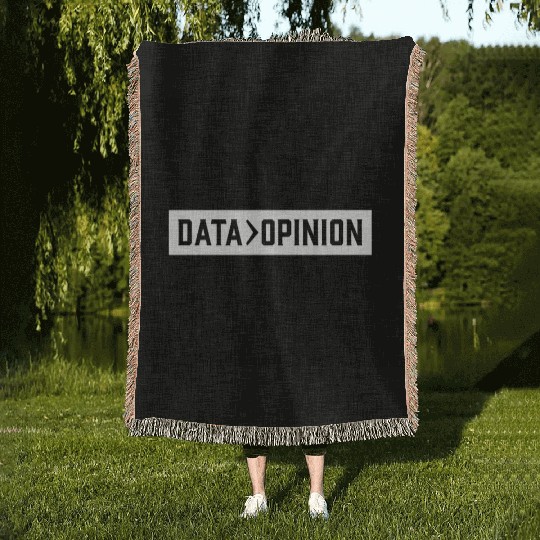 Funny Data Science Woven Blankets