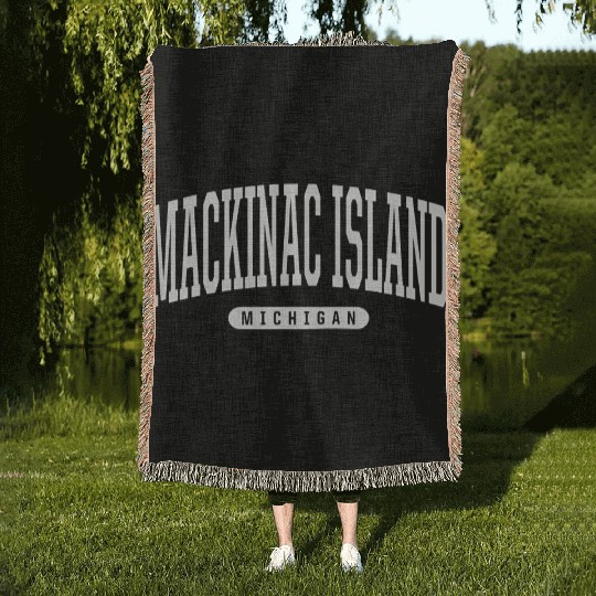 Mackinac Island Woven Blankets
