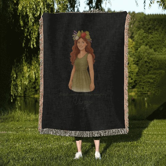 Virgo Woman – Grace in Every Detail Woven Blankets