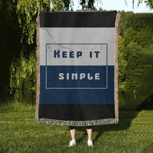 "Keep It Simple" Woven Blankets