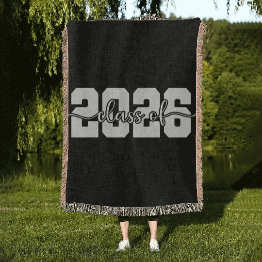 Class of 2026 Summer Vacation Woven Blankets