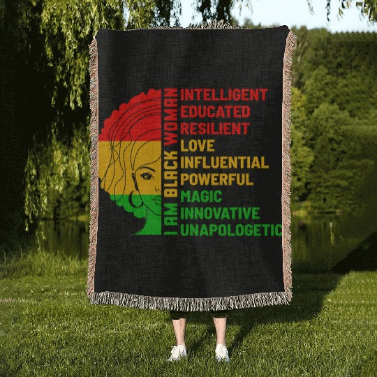Juneteenth Day Woven Blankets