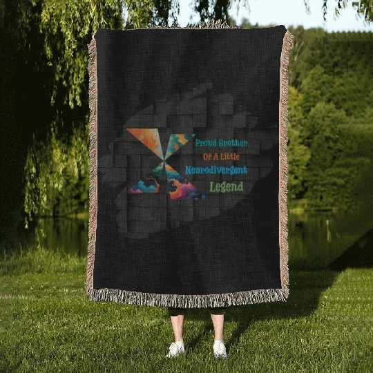 Neurodivergent Legend Woven Blankets