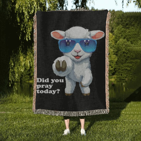 Did You Pray Today - Christian Woven Blankets