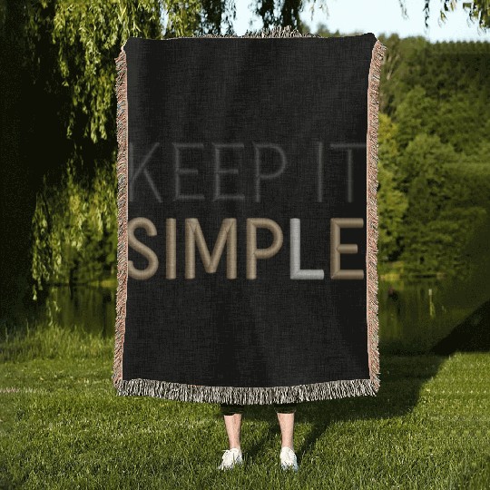 Keep It Simple Woven Blankets