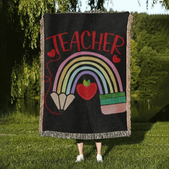 TEACHER Woven Blankets, TEACHER APPRECIATION Woven Blankets