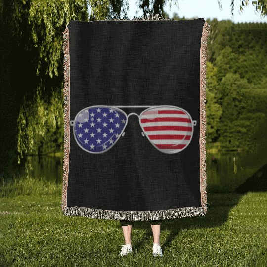 Will Trade Sister For Fireworks Kids 4th Of July Woven Blankets