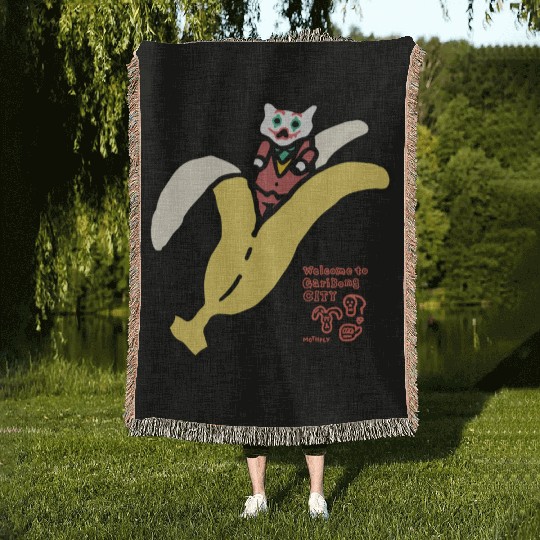 Bananyang - 038. Joker Woven Blankets