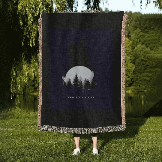 Sky Spirit Light Blue Adventure Woven Blankets for Everyon