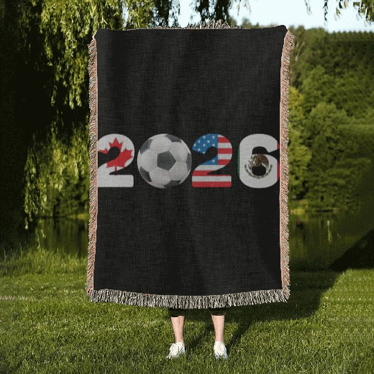 Get Ready for History 2026 World Cup Canada Woven Blankets