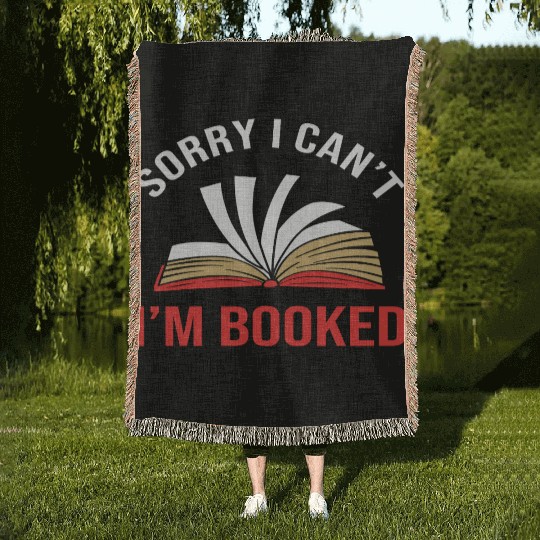 Reading Teacher Bookworm Librarian Woven Blankets