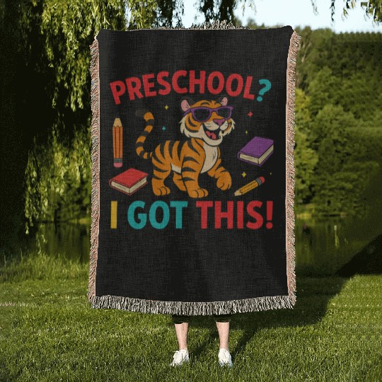 Tiger Cub Woven Blankets – Preschool I Got This School Woven Blankets