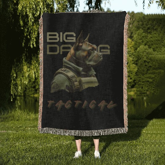 Big Dawg Tactical – Military K9 Dog Woven Blankets