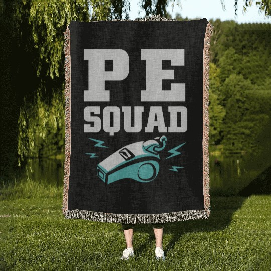 Physical Education Teacher PE Coach Woven Blankets