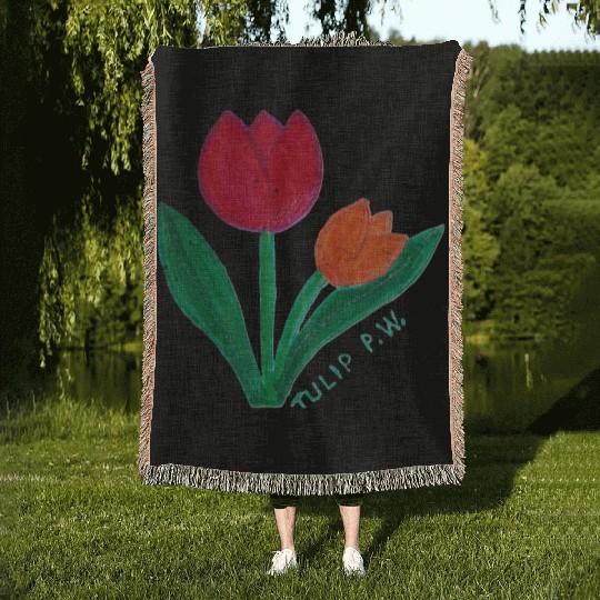 Tulip Woven Blankets