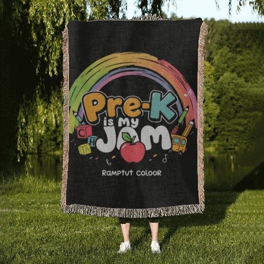 Pre K Woven Blankets PreSchool Pre K Teacher  Back to School