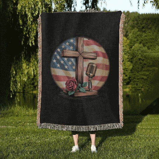 Charlie Kirk: Campus To Capitol Woven Blankets
