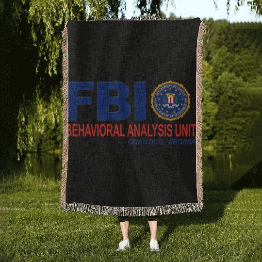 Criminal Minds BAU FBI Woven Blankets