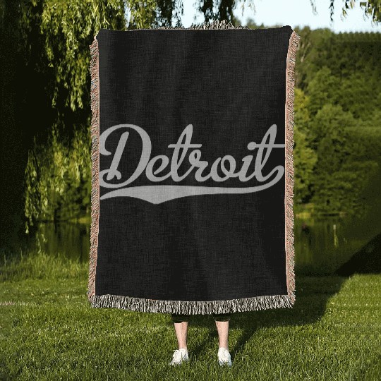 Detroit Woven Blankets