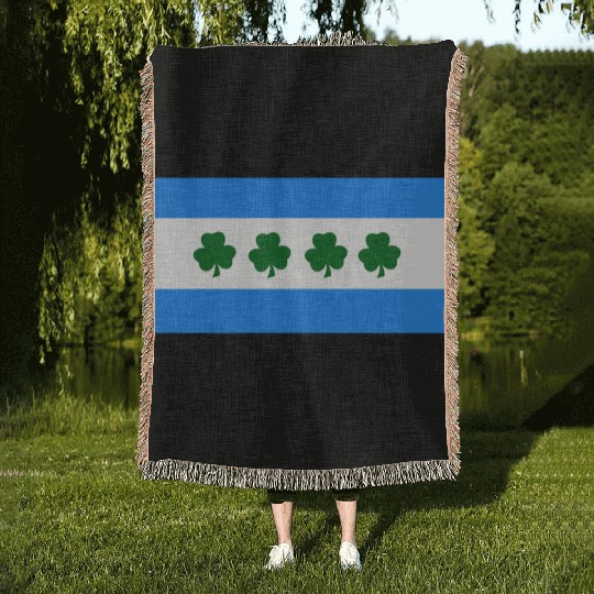 Chicago Irish Woven Blankets