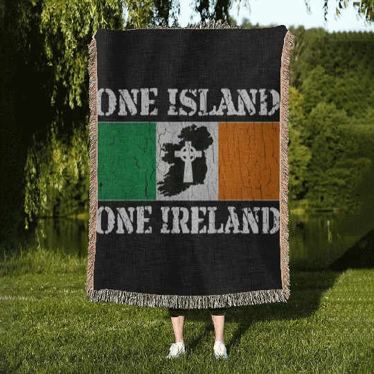 One Island, One Ireland Woven Blankets