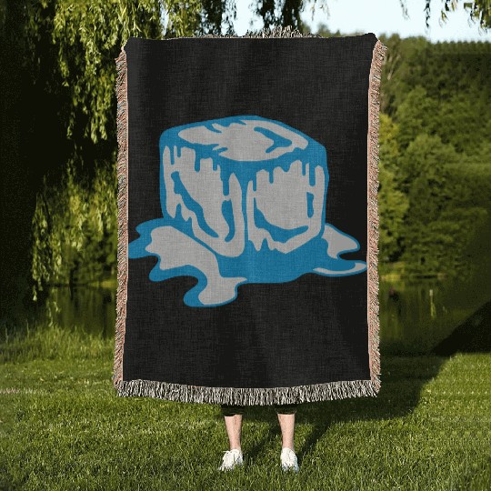 Ice Cube Woven Blankets