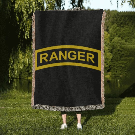 US Army Ranger Woven Blankets