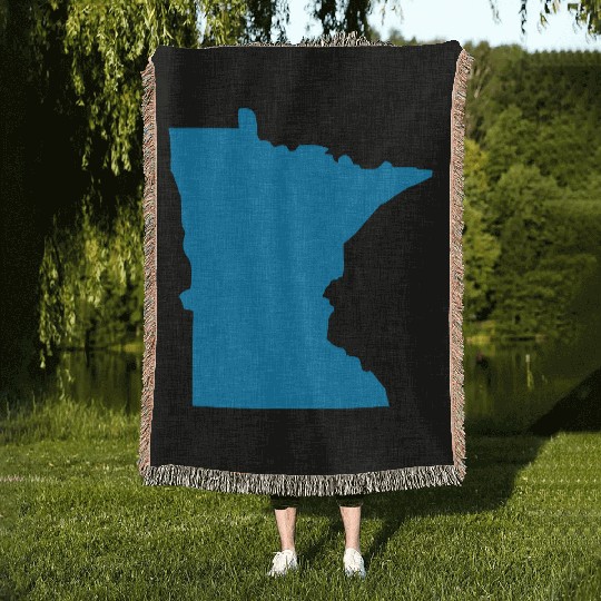 State of Minnesota Woven Blankets