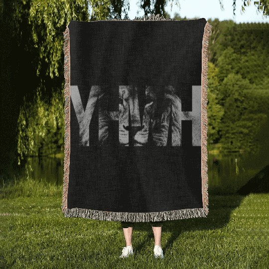 YHWH (Yahweh) Lion Woven Blankets