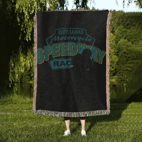 Speedway Racing Woven Blankets