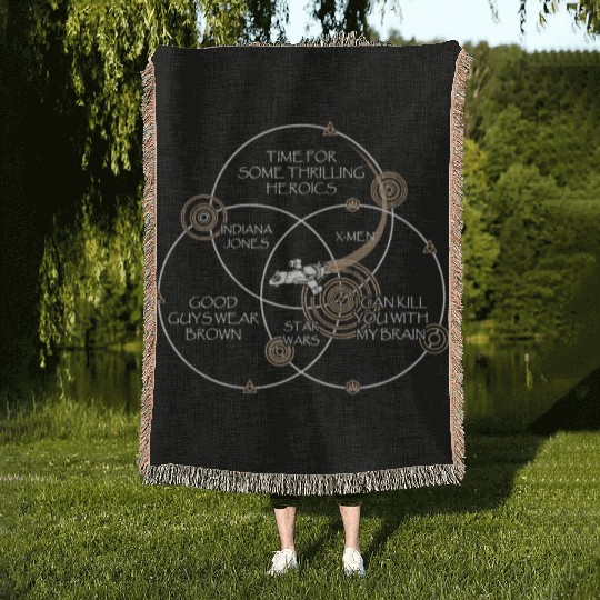 Firefly - Indiana Jones, X - men, Star wars Woven Blankets