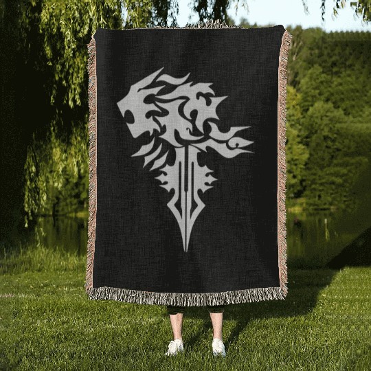 Final Fantasy 8 Squall Griever Woven Blankets