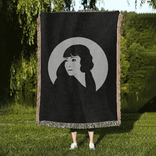 What Fresh Hell Can This Be? Dorothy Parker Woven Blankets