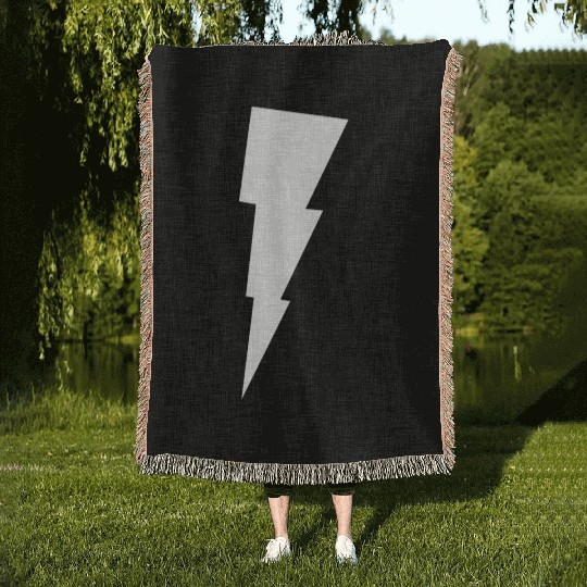 Lightning Bolt Woven Blankets