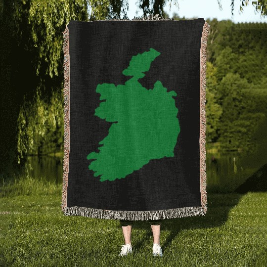 Ireland Solid Woven Blankets
