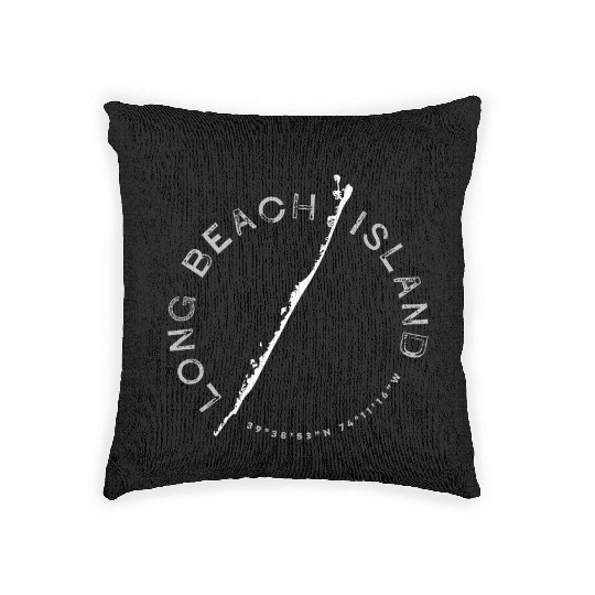 Long Beach Island Lbi Woven Pillows