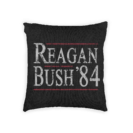 Reagan Bush 84 Woven Pillows