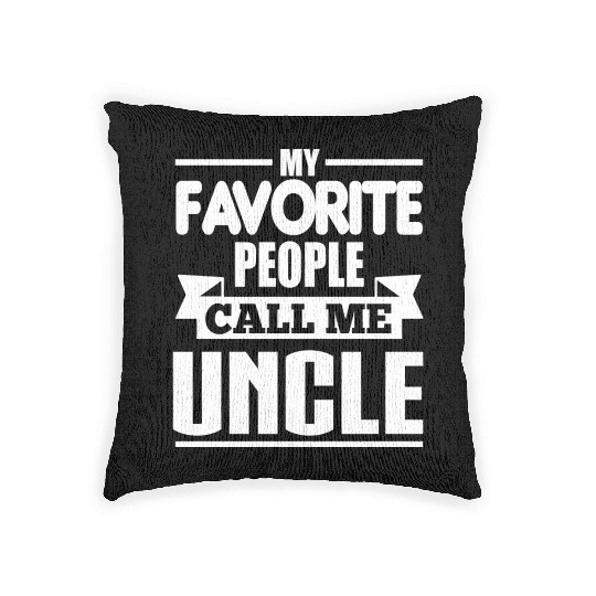 UNCLE Woven Pillows