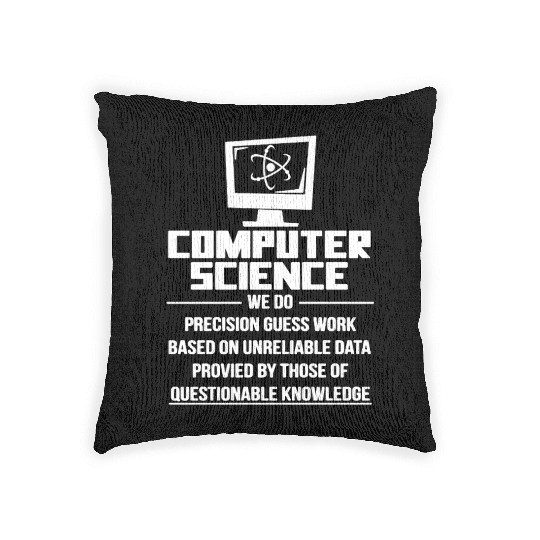Computer Science Woven Pillows