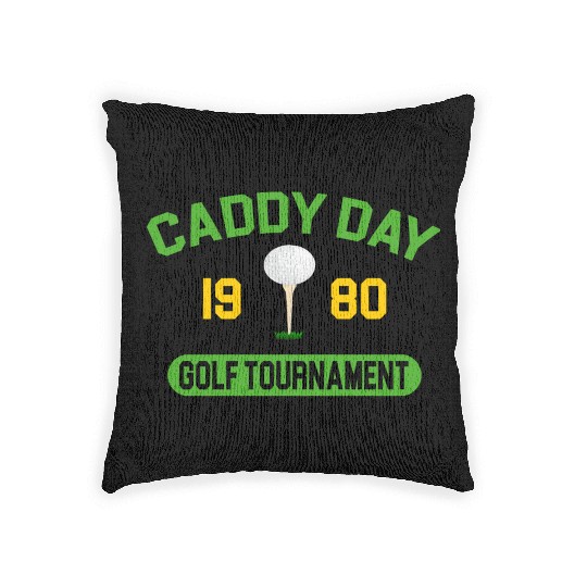 Caddy Day Golf Tournament - Caddyshack Woven Pillows