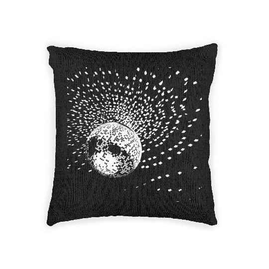 Disco ball Woven Pillows