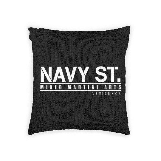 navy st Woven Pillows