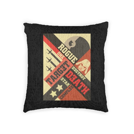 rogue one 2 Woven Pillows