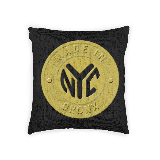Made In The Bronx Token Woven Pillows