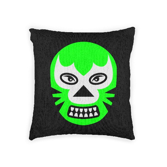 Sport vectorstock 1978393 Wrestling Maske 005 Woven Pillows