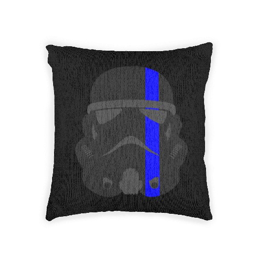 Thin Blue Line - Storm Trooper Woven Pillows
